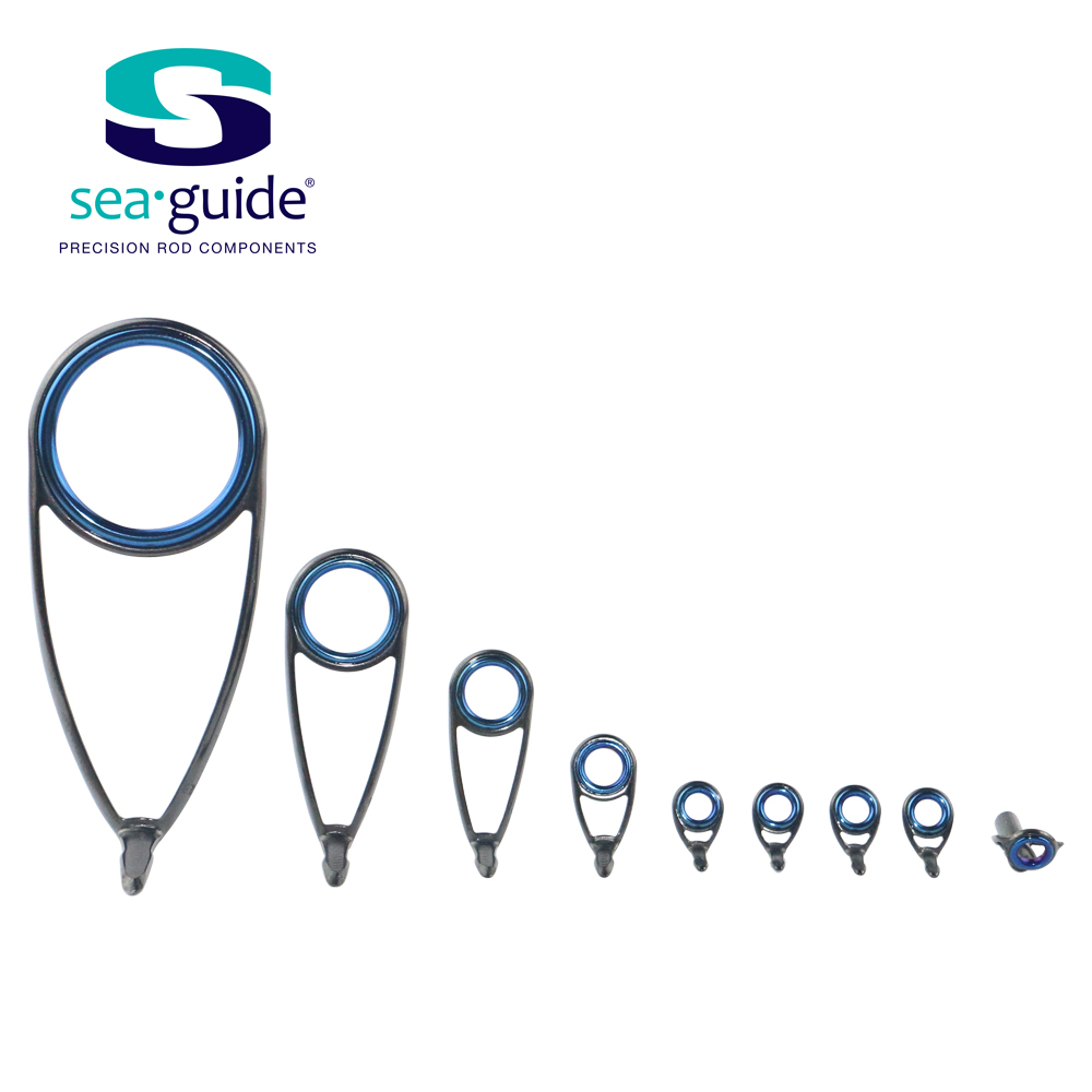 Fishing Rod Surf - SeaGuide LS anello acciaio inossidabile PVD