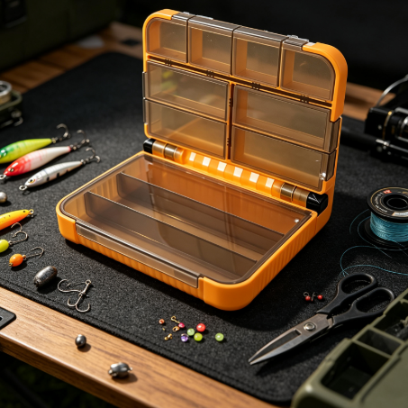 Fishing Rod Case - Scatola Portaoggetti per Attrezzatura da Pesca