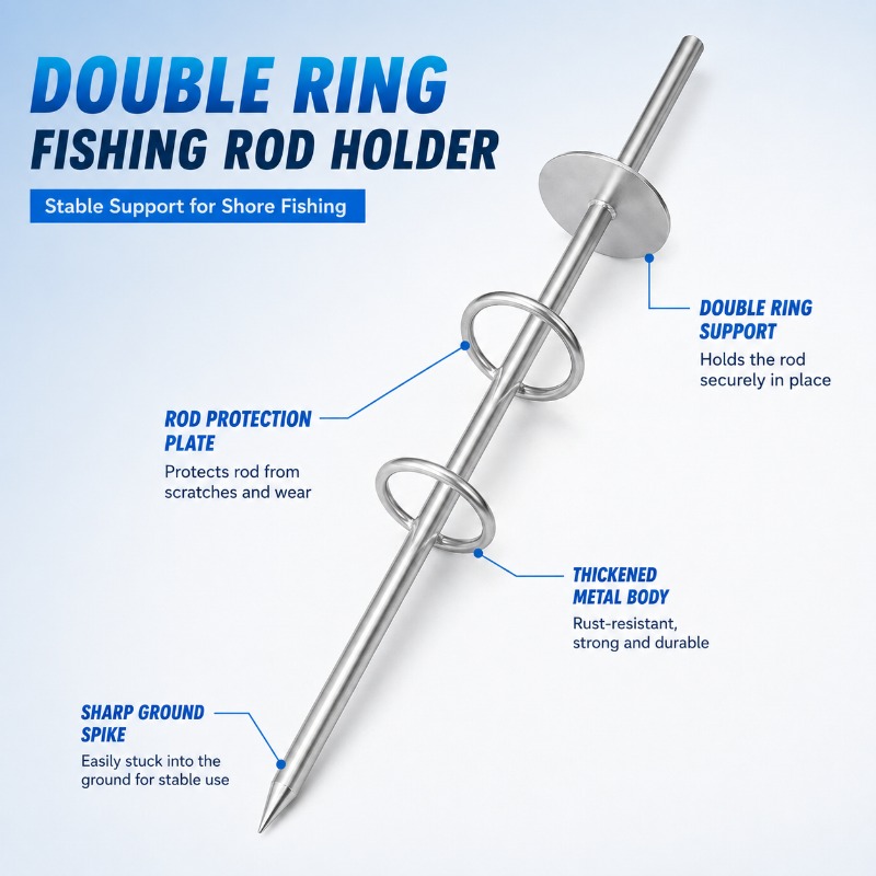 Supporto per canna da pesca a  - Fishing Rod Surf recensione e prezzo
